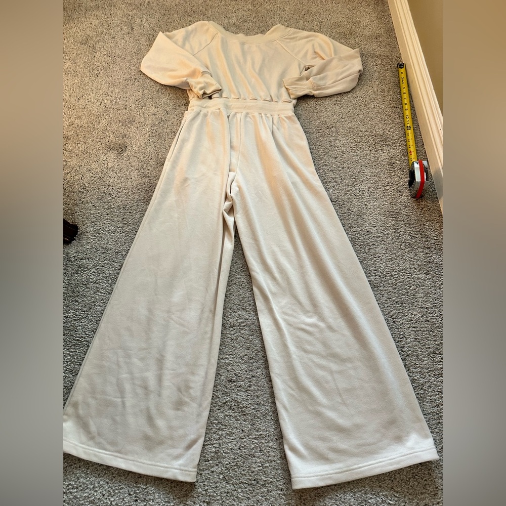 New Bluivy Wide-Leg Jumpsuit ~ Cream - Picture 6 of 6